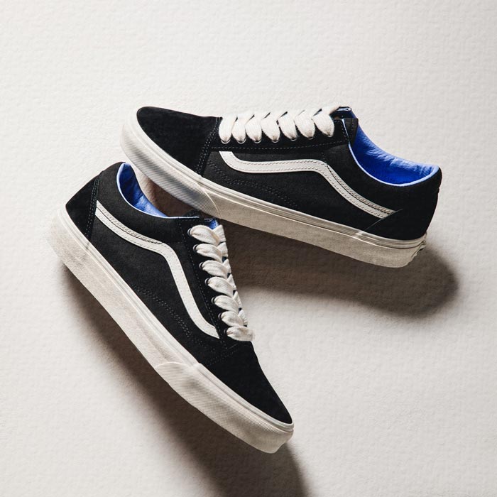 Vans old skool sales herringbone lace giá